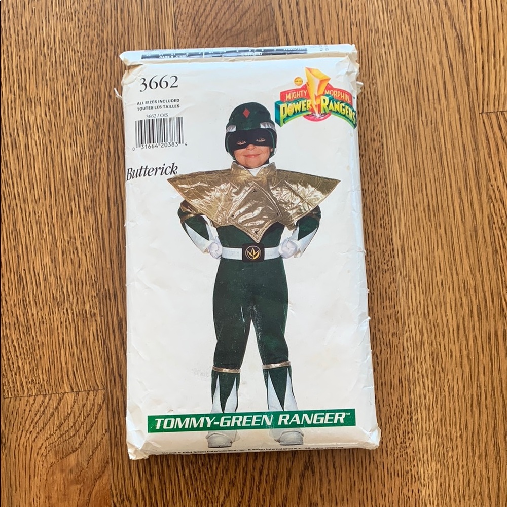 Power Ranger Pattern to make Costume